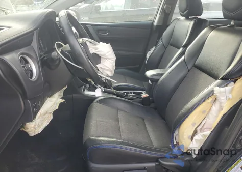 2017 Toyota Corolla L из США, поврежденный, VIN 2T1BURHEXHC784335